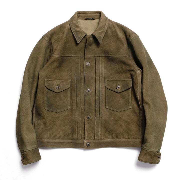 OLD JOE - PATINA DEER-SKIN JEAN JACKET (SUEDE) - 261OJ-JK23