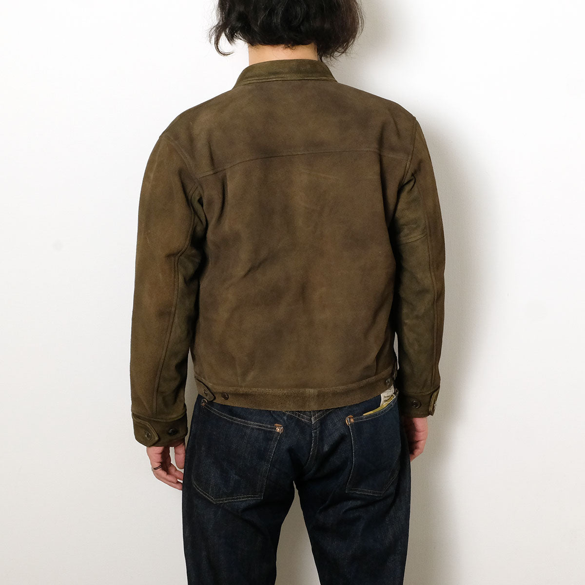 OLD JOE - PATINA DEER-SKIN JEAN JACKET (SUEDE) - 261OJ-JK23