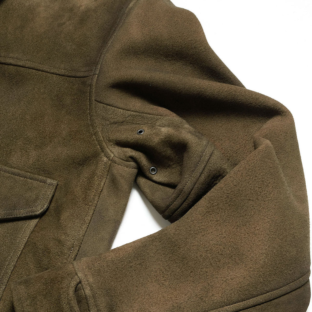 OLD JOE - PATINA DEER-SKIN JEAN JACKET (SUEDE) - 261OJ-JK23