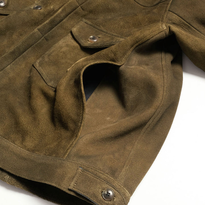 OLD JOE - PATINA DEER-SKIN JEAN JACKET (SUEDE) - 261OJ-JK23