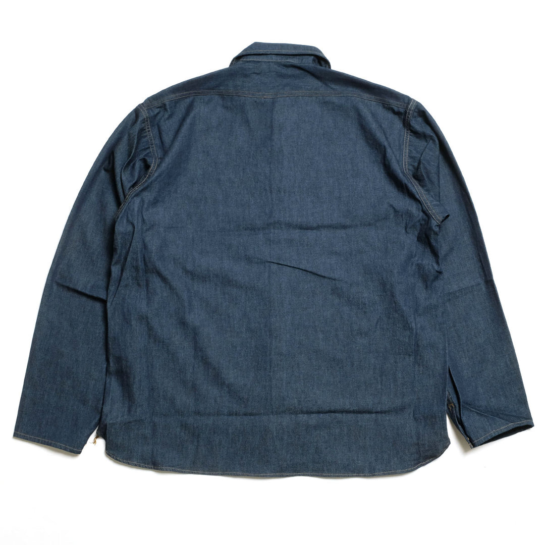 OLD JOE BRAND - CAMP COLLAR MARINE SHIRTS - Long-Sleeve - Indigo - 261OJ-SH05