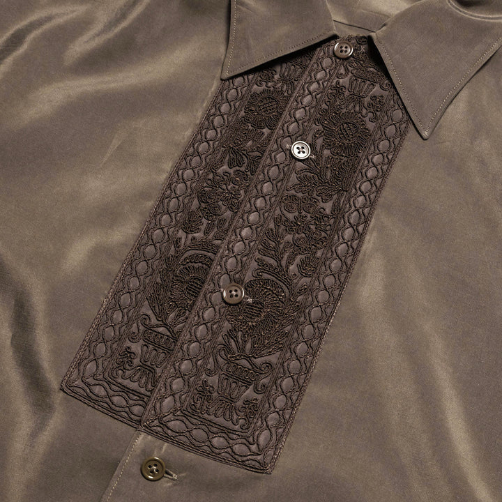 OLD JOE BRAND - EMBROIDERED FRONT HAVANA SHIRTS - Long-Sleeve - 261OJ-SH09