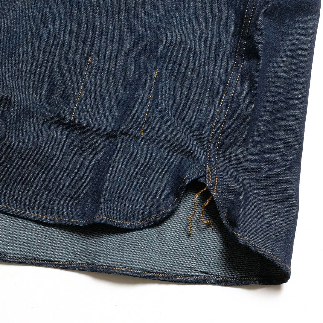 OLD JOE BRAND - CAMP COLLAR MARINE SHIRTS - Long-Sleeve - Indigo - 261OJ-SH05