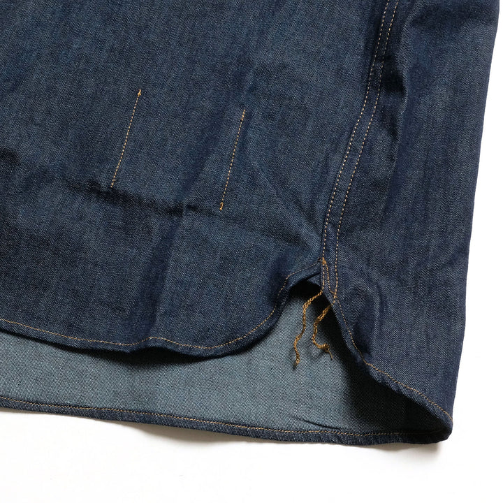OLD JOE BRAND - CAMP COLLAR MARINE SHIRTS - Long-Sleeve - Indigo - 261OJ-SH05