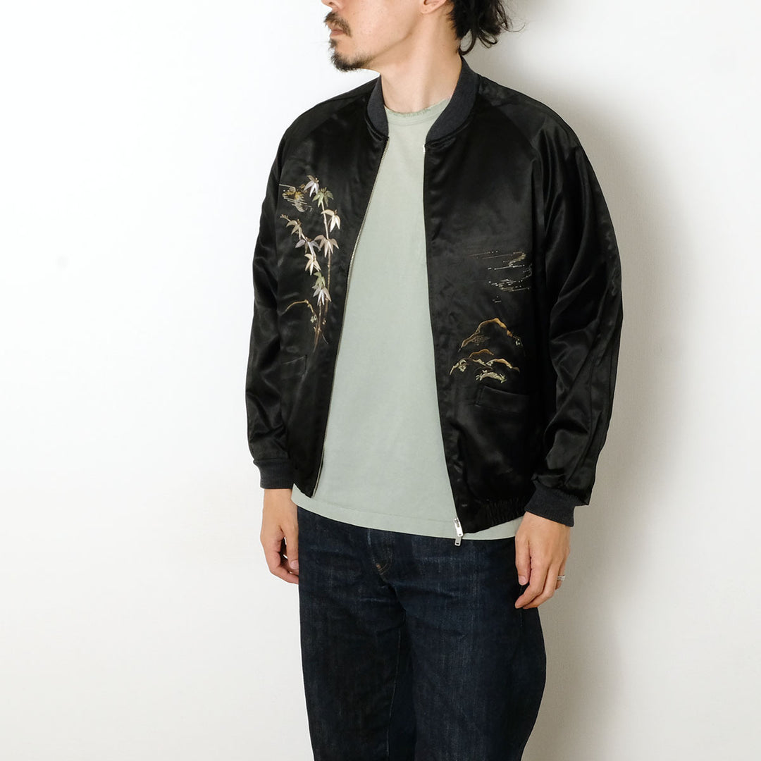 OLD JOE BRAND - STUNNING RAYON SOUVENIR JACKET - 261OJ-JK25