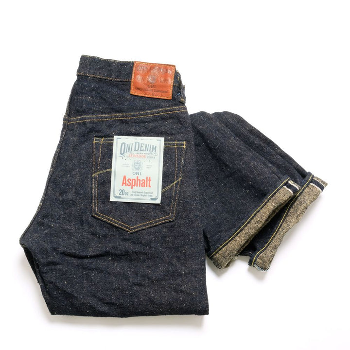 ONI DENIM - Relax Straight - 20oz. ASPHALT Denim - ONI-266ASP