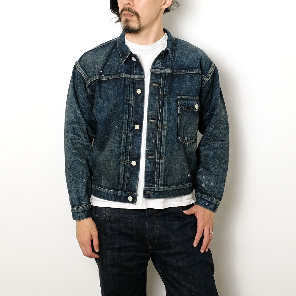 New Manual - #001 T-BACK DENIM JACKET - 26SSJK-YY01