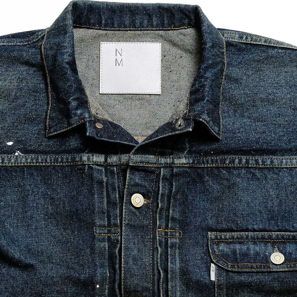 New Manual - #001 T-BACK DENIM JACKET - 26SSJK-YY01