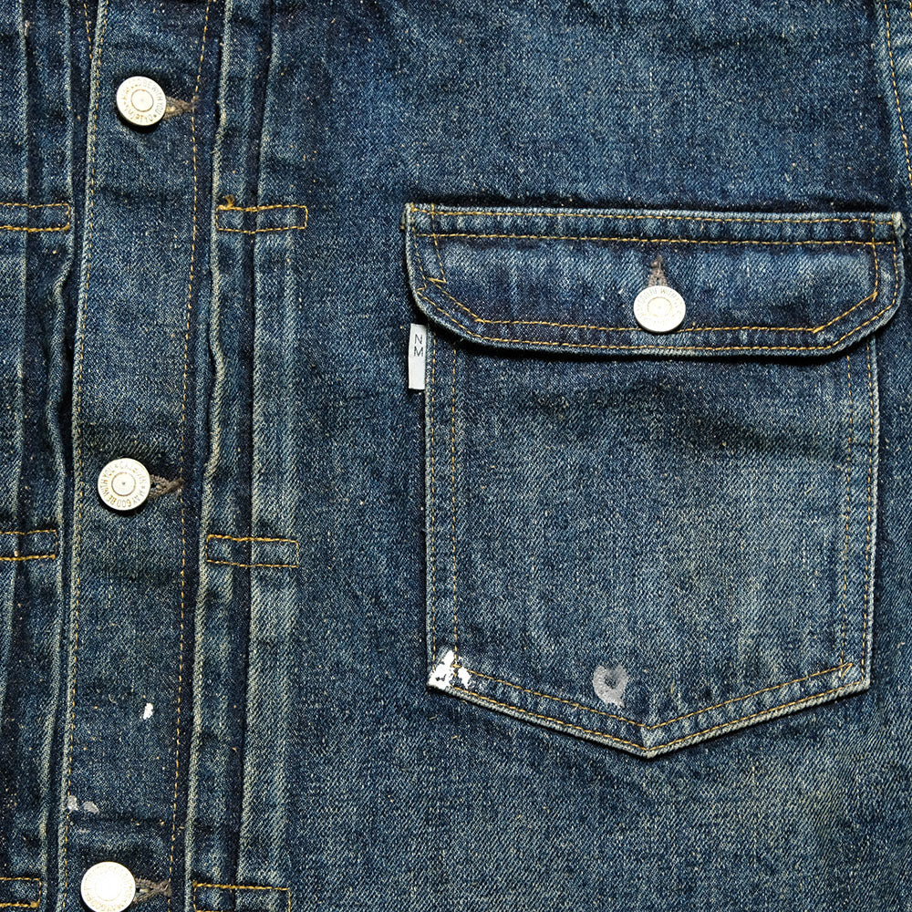 New Manual - #001 T-BACK DENIM JACKET - 26SSJK-YY01