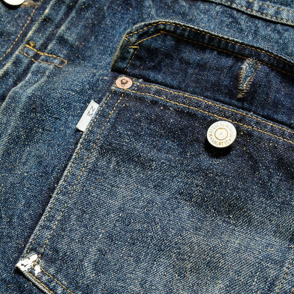 New Manual - #001 T-BACK DENIM JACKET - 26SSJK-YY01