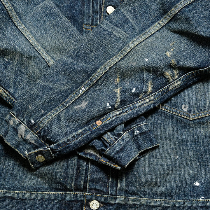 New Manual - #001 T-BACK DENIM JACKET - 26SSJK-YY01