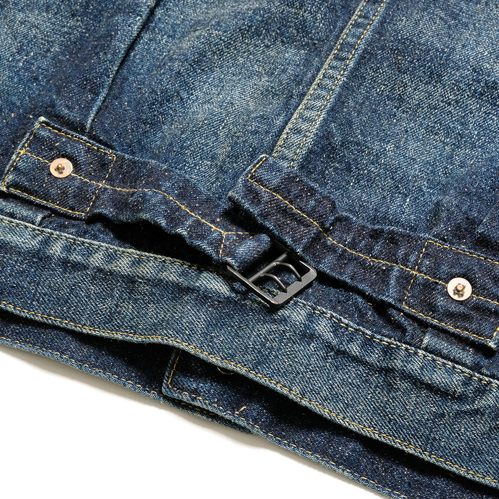 New Manual - #001 T-BACK DENIM JACKET - 26SSJK-YY01