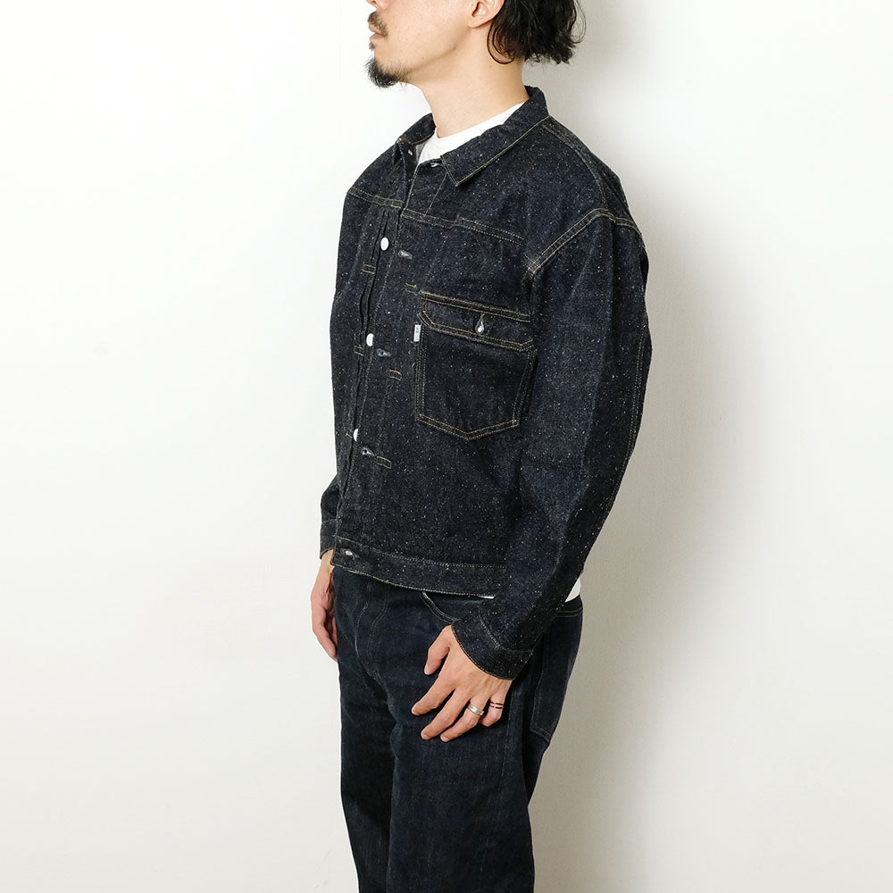 New Manual - #001 T-BACK DENIM JACKET - ONE WASHED - 26SSJK-YY01