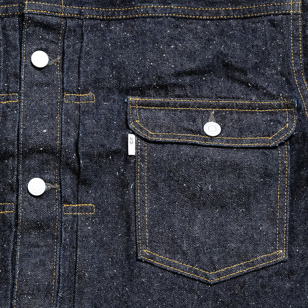 New Manual - #001 T-BACK DENIM JACKET - ONE WASHED - 26SSJK-YY01-OW
