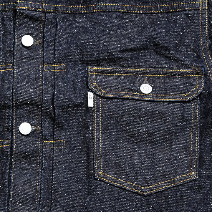 New Manual - #001 T-BACK DENIM JACKET - ONE WASHED - 26SSJK-YY01-OW