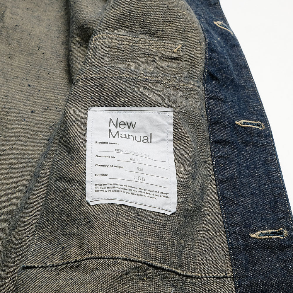 New Manual - #024 LE CHORE JACKET ONE-WASHED - 26SSJK-YY12