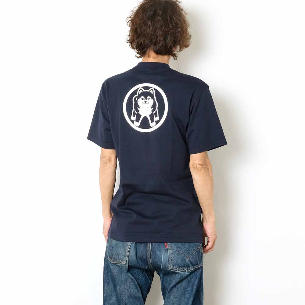 麿紋 - S/S T-SHIRT - 柴犬 - SHIBA-M