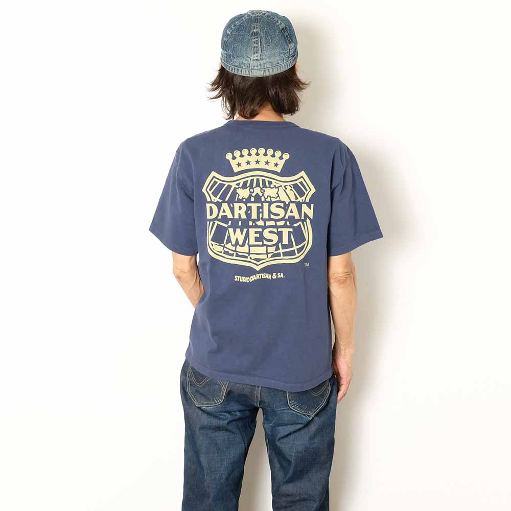 STUDIO D’ARTISAN - TSURI-AMI PRINT TEE - DARTISAN WEST - 8209A