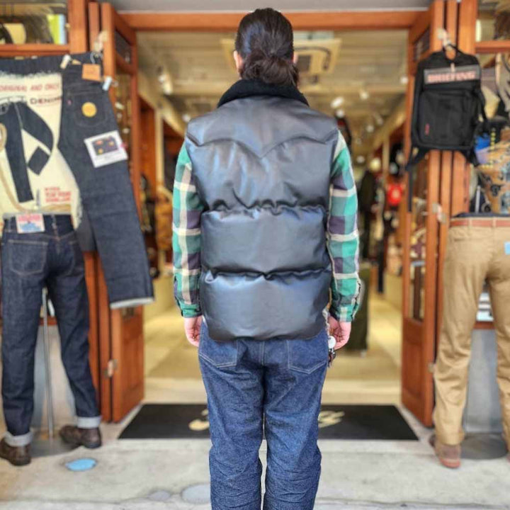 Rocky Mountain Featherbed - Leather Christy Vest - 200-232-09