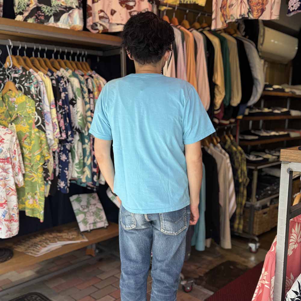 STUDIO D’ARTISAN - USA COTTON PRINT T-SHIRT - LIMIT BREAKER - 8180A