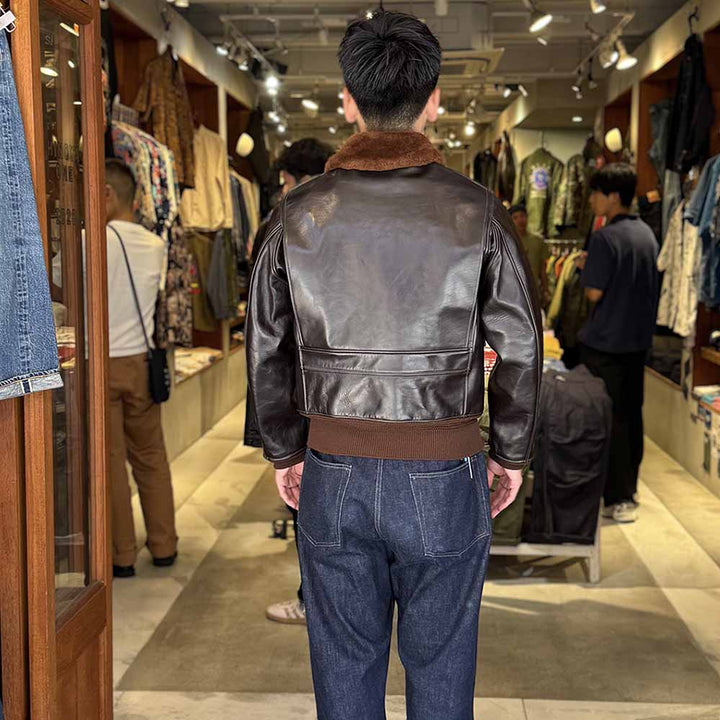 BUZZ RICKSON'S - Type AN-J-3A BUZZ RICKSON CO. INC. - HORSEHIDE MODEL - BR80647