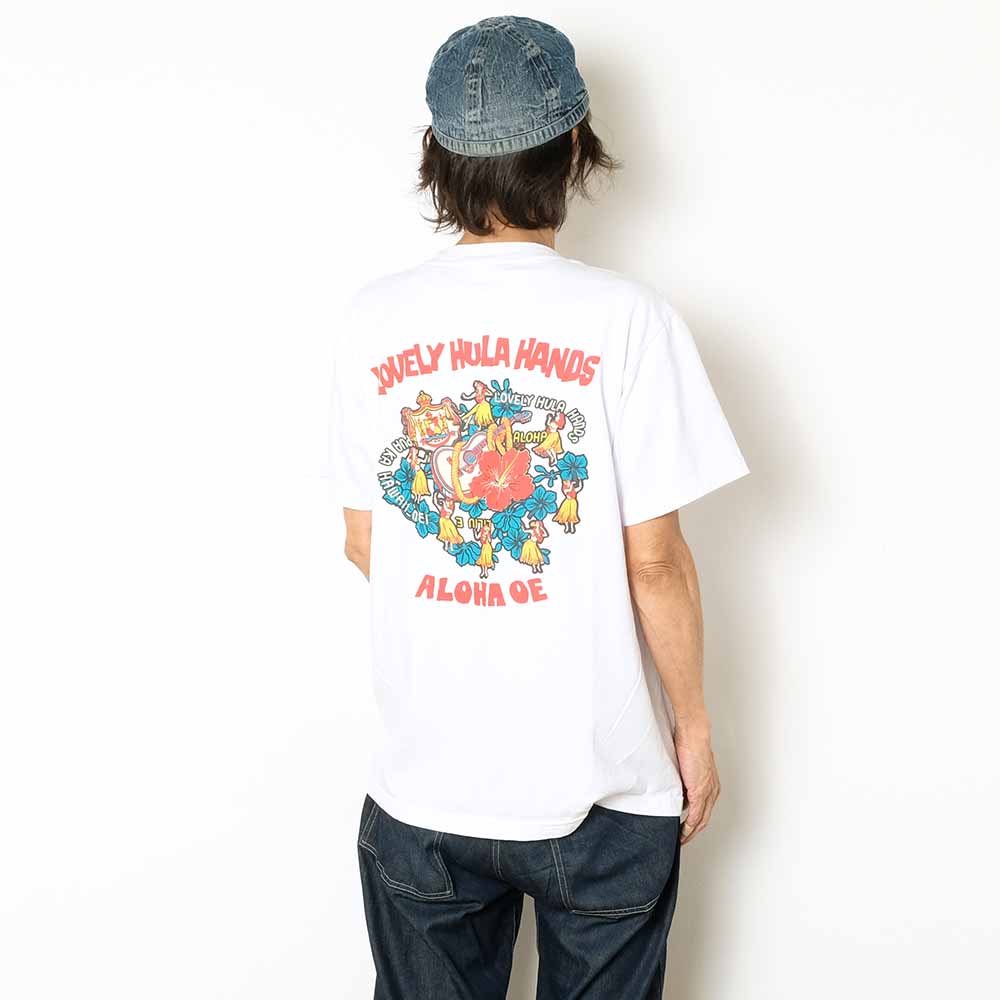 SUN SURF - S/S T-SHIRT - LOVELY HULA HANDS - SS79712