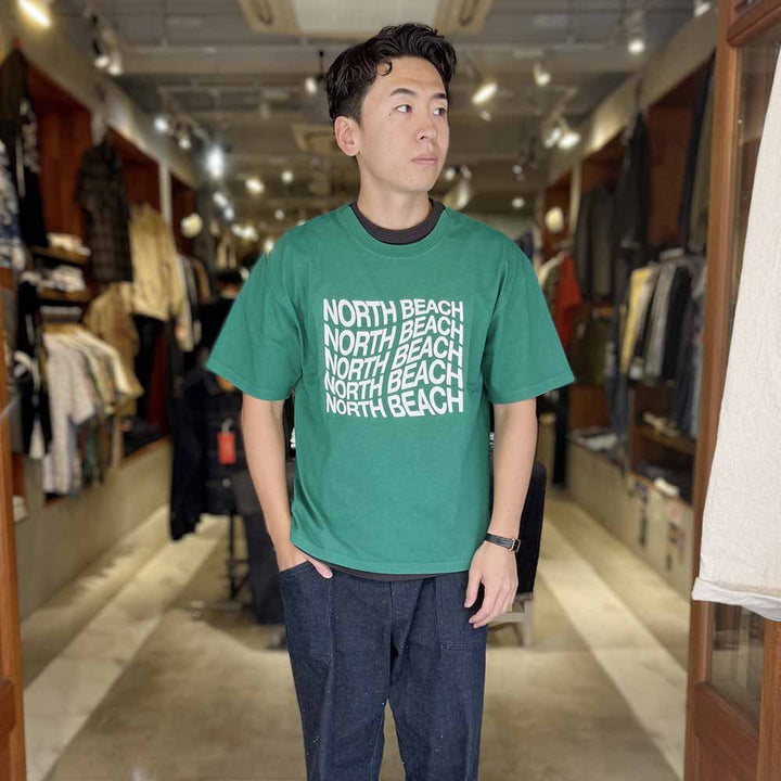 BARNS - Crossover Neck S/S T-SHIRT - NORTH BEACH - BR-26257