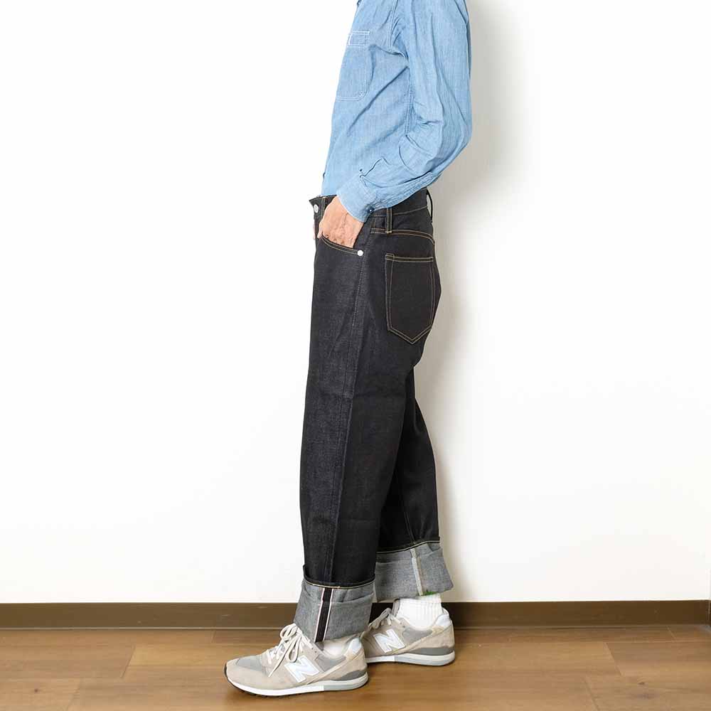 MOMOTARO JEANS - #500 STANDARD NARROW STRAIGHT 14.7oz - Zip-Fly