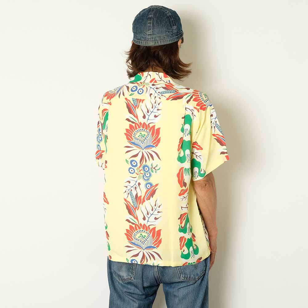 SUN SURF - RAYON HAWAIIAN SHIRT - PARADISE FLOWER - SS39416