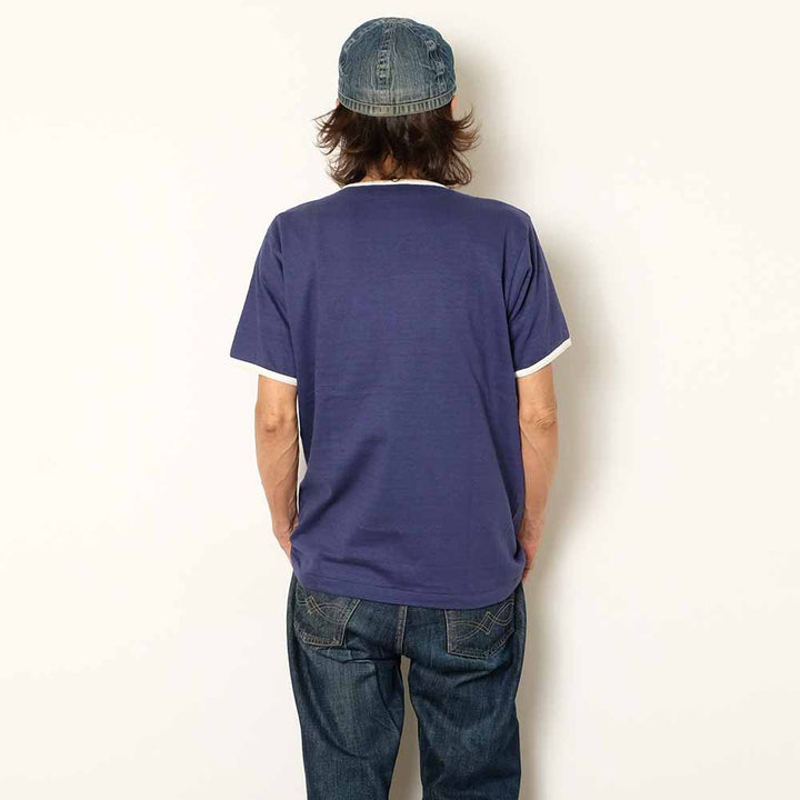 WAREHOUSE - Lot.4059 - S/S RINGER T-SHIRT - DEATH VALLEY - 4059DEA-26