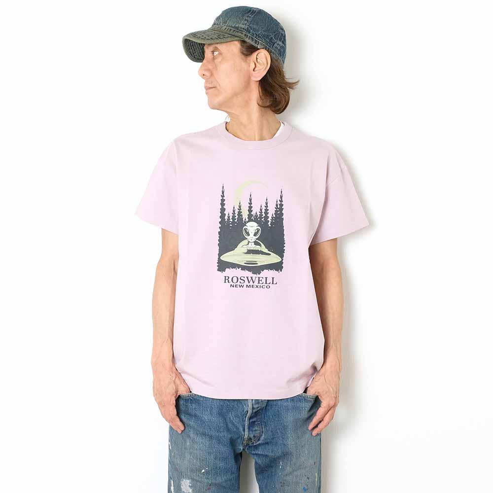 BARNS - 14/- G.O.A.T S/S T-shirt - ROSWELL - BR-25174