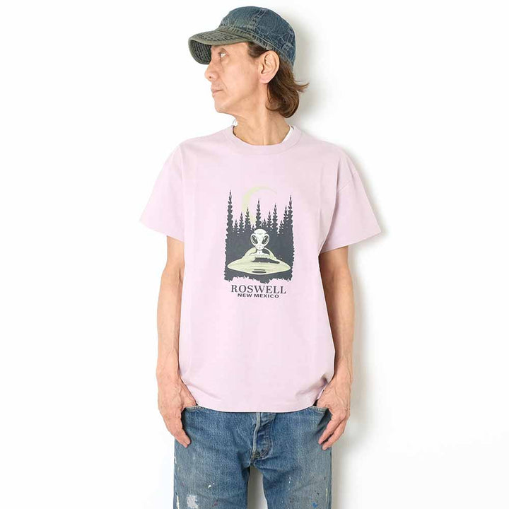 BARNS - 14/- G.O.A.T S/S T-shirt - ROSWELL - BR-25174