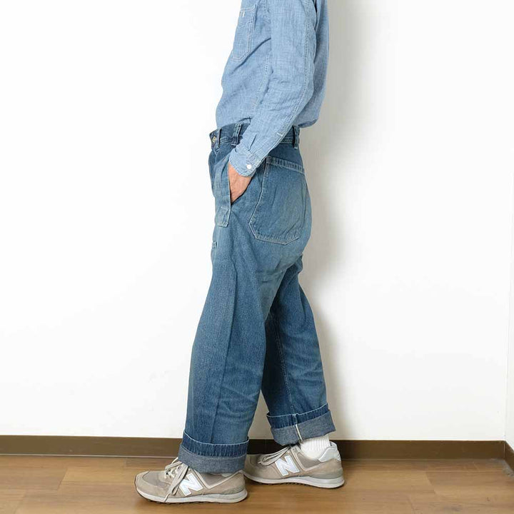 John Gluckow -Lot. JG-01 - 1910s Netmaker's Trousers - USED WASH - JG-01-UW