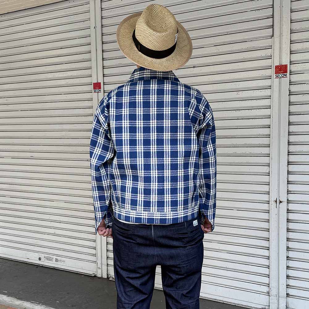 WAREHOUSE - 1900’S WHITE PLAID BLOUSE - 2231-1900-CK