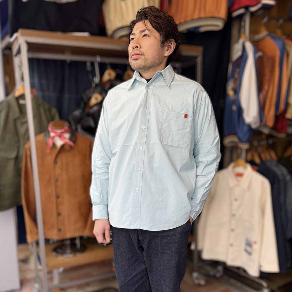 UNIVERSALOVERALL - BROAD REGULR L/S SHIRT - U2613110