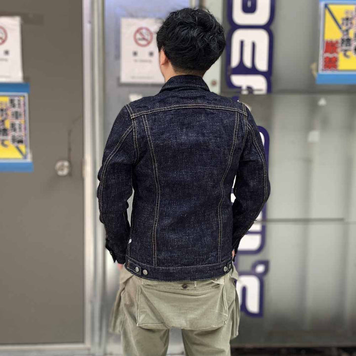 Pure Blue Japan - Double Slub Denim Type2 Jacket - 6111
