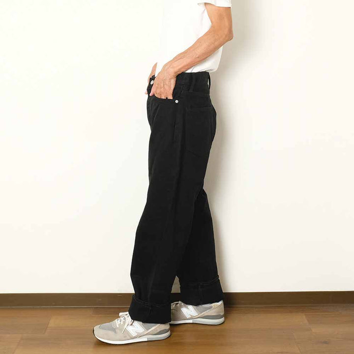 MOMOTARO JEANS - #100 STRAIGHT - KYOTOMONTSUKI DYED - MMJE6401