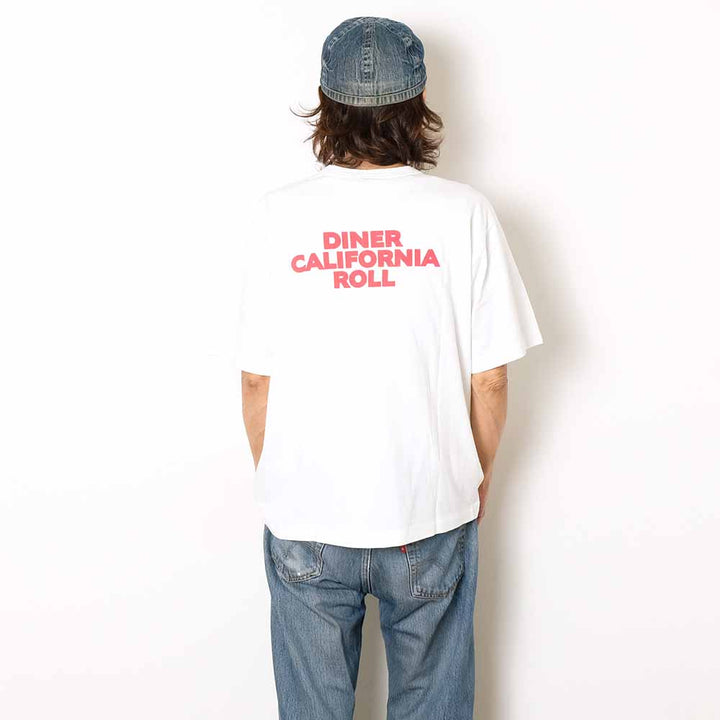 BARNS - 20/- JPN Standard S/S Print T-shirt - ROLL CALIFORNIA - BR-26270