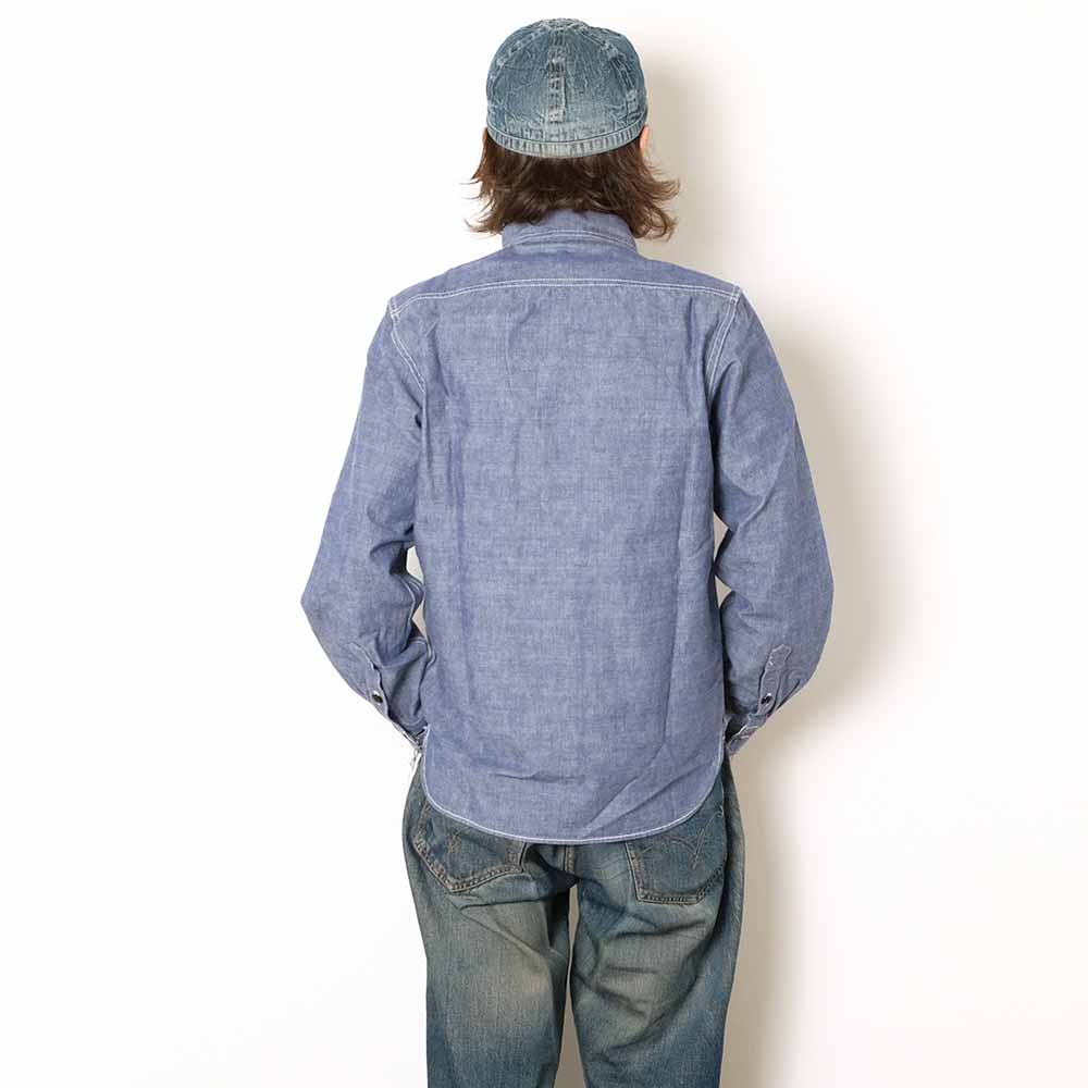 STUDIO D’ARTISAN & SA. - CHAMBRAY WORK SHIRT - 5333A