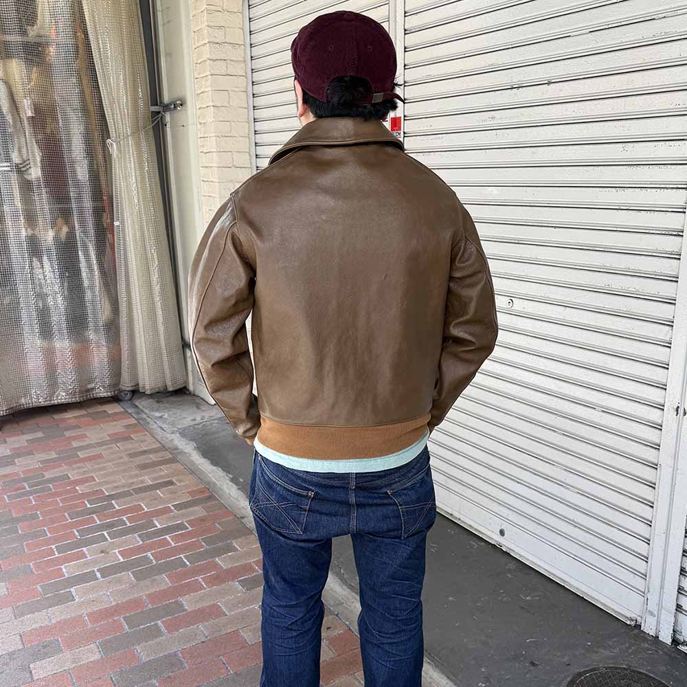 WAREHOUSE - Lot 2232 WERBER LEATHER COAT CO. TYPE A-2 JACKET ORDER NO.33-1729 - 2232-25