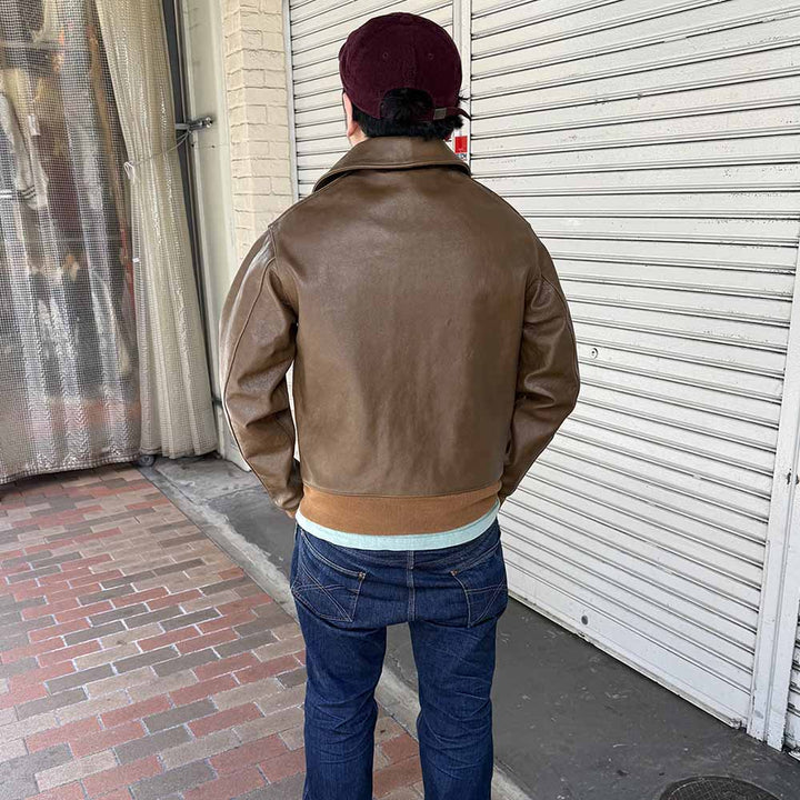 WAREHOUSE - Lot 2232 WERBER LEATHER COAT CO. TYPE A-2 JACKET ORDER NO.33-1729 - 2232-25