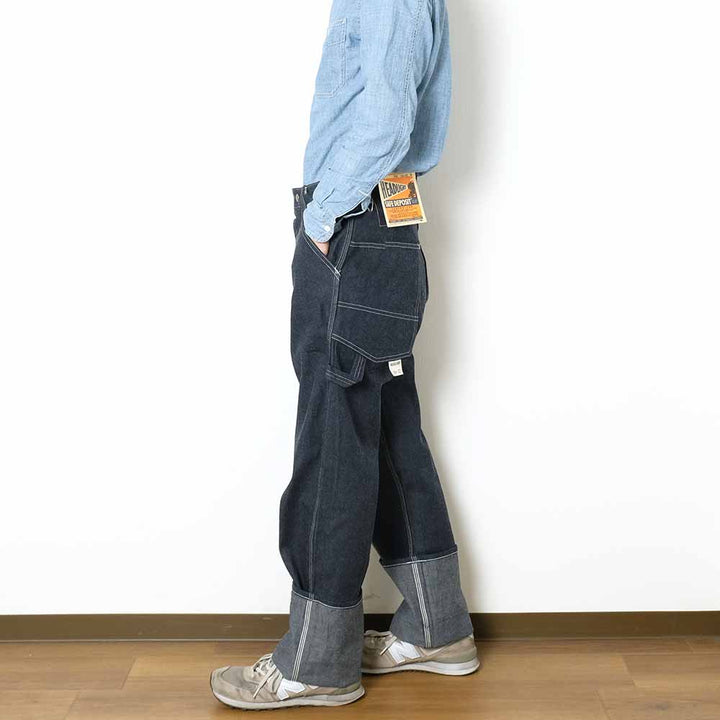 HEADLIGHT - 11oz. BLUE DENIM ZIP FLY DUNGAREES - HD42555