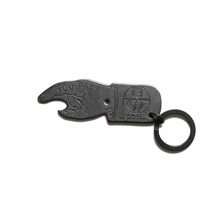 Button Works - BW You Pay Spinner - BLACK - BW-0186