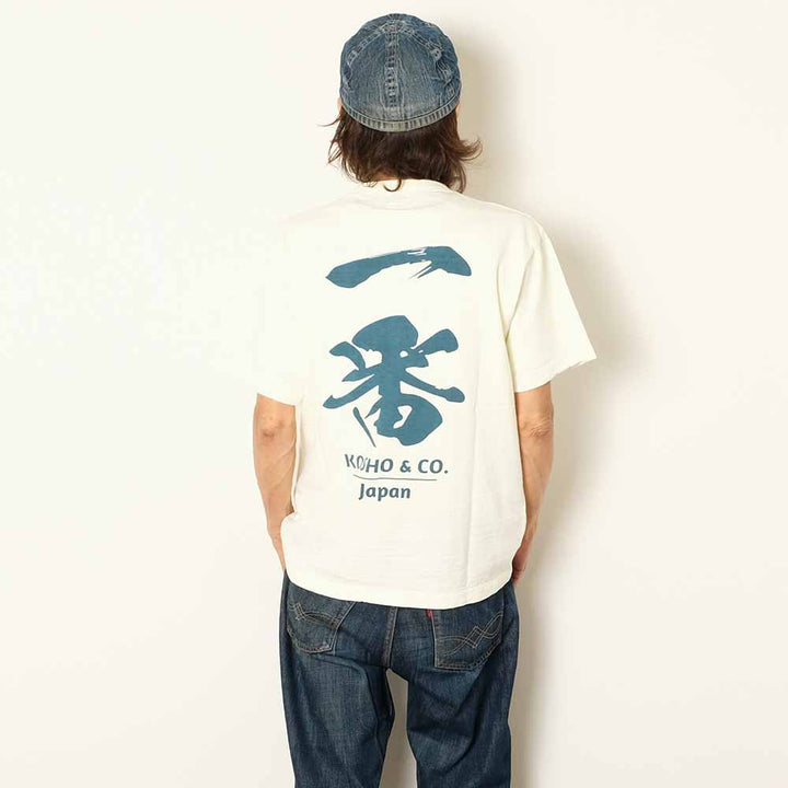 TAILOR TOYO - KOSHO & CO. SLUB YARN T-SHIRT - 一番 - TT79713