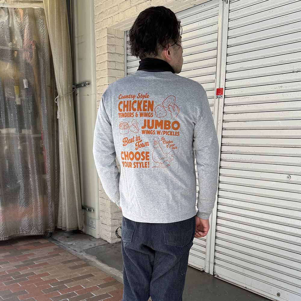 BARNS - 16/- Slaps L/S PRINT T-SHIRT - GOOD Birdies - BR-26127