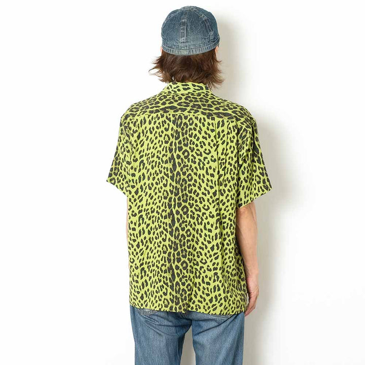 STAR OF HOLLYWOOD - HIGH DENSITY RAYON OPEN SHIRT - LEOPARD - SH39490