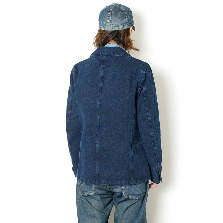 Soundman Beer Jacket - Dudley III - Indigo Dyed SASHIKO - 401M-655Z