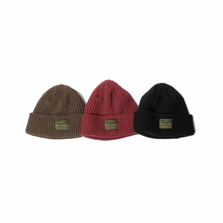 Mr.FATMAN - WAFFLE KNIT WATCH CAP - 5244005