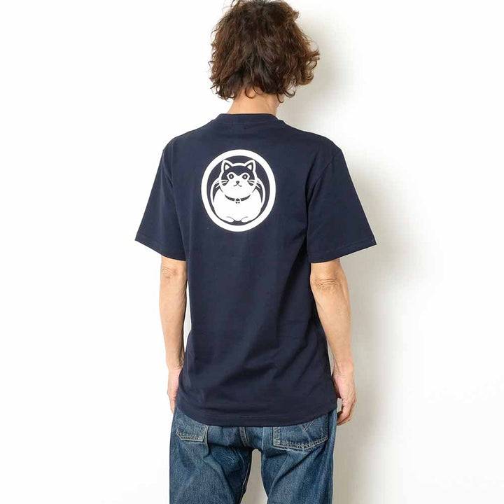 麿紋 - S/S T-SHIRT - 猫 - NEKO-M
