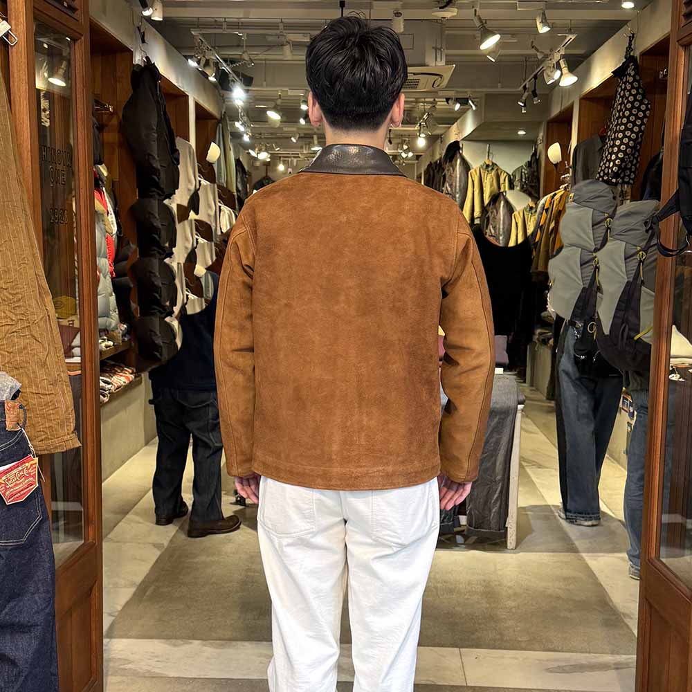 BUZZ RICKSON'S - AVIATION ASSOCIATES - N-1 HORSE SUEDE - BR80666